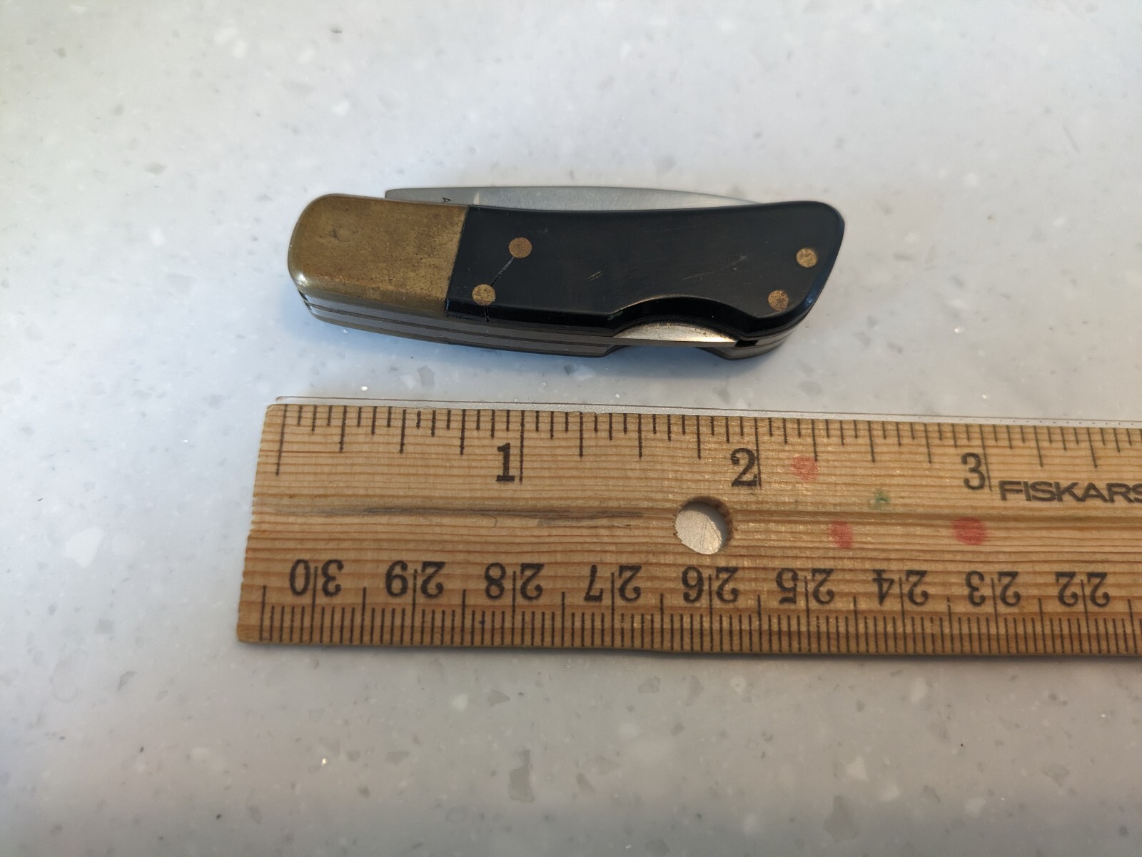 Precise Eagle Folding Pocket Knife Scissors Stainless Steel Made In Hong Kong
