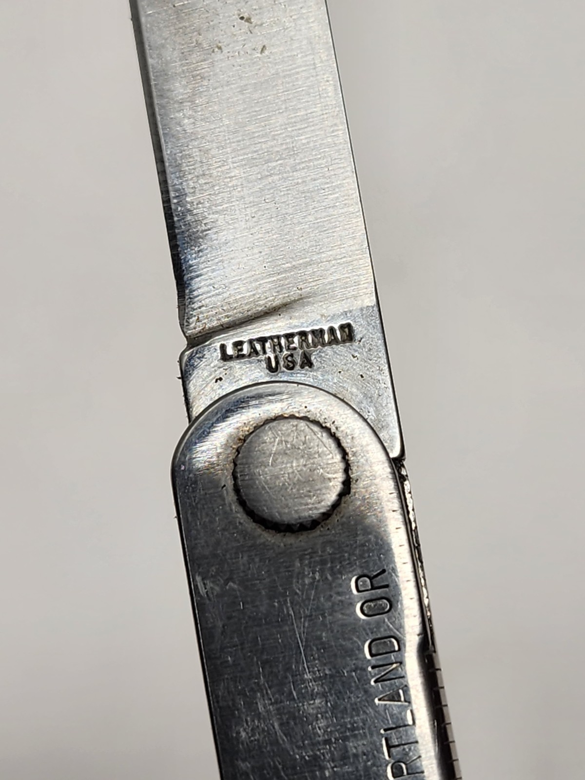 Leatherman USA Multi Tool Portland OR With Leather Sheath