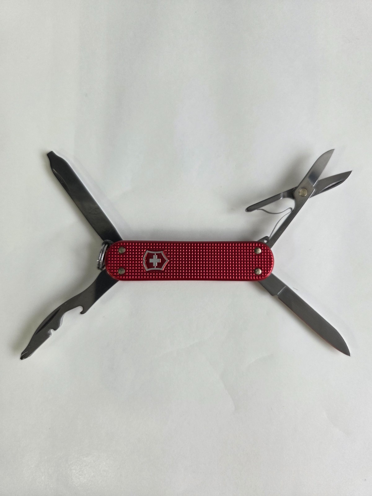 Victorinox Rambler Alox Swiss Army Knife Red