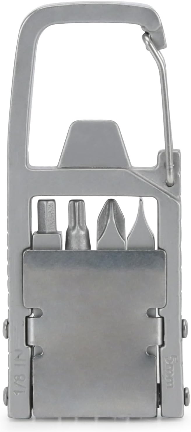 12 in 1 Keychain Multitool Screwdriver Bit Folding Multi Tool Bottle Opener