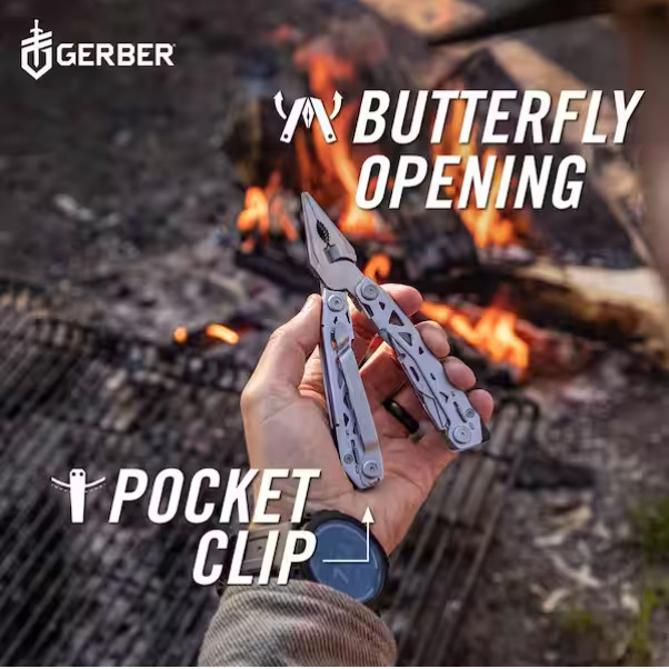 Gerber Suspension-NXT Stainless Steel Multi Tool 15 Tools 31-003889 NEW