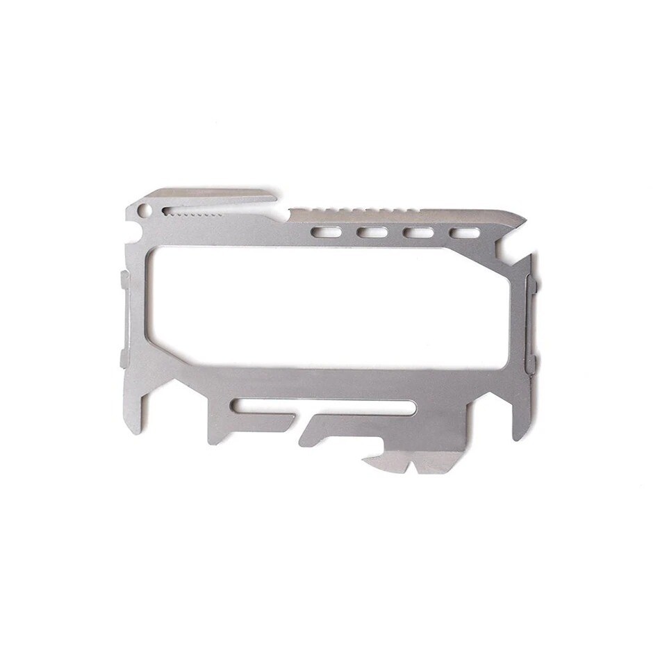 Card Wallet Knife Multi Function Purpose Tool Escape Survival Best Backpacking