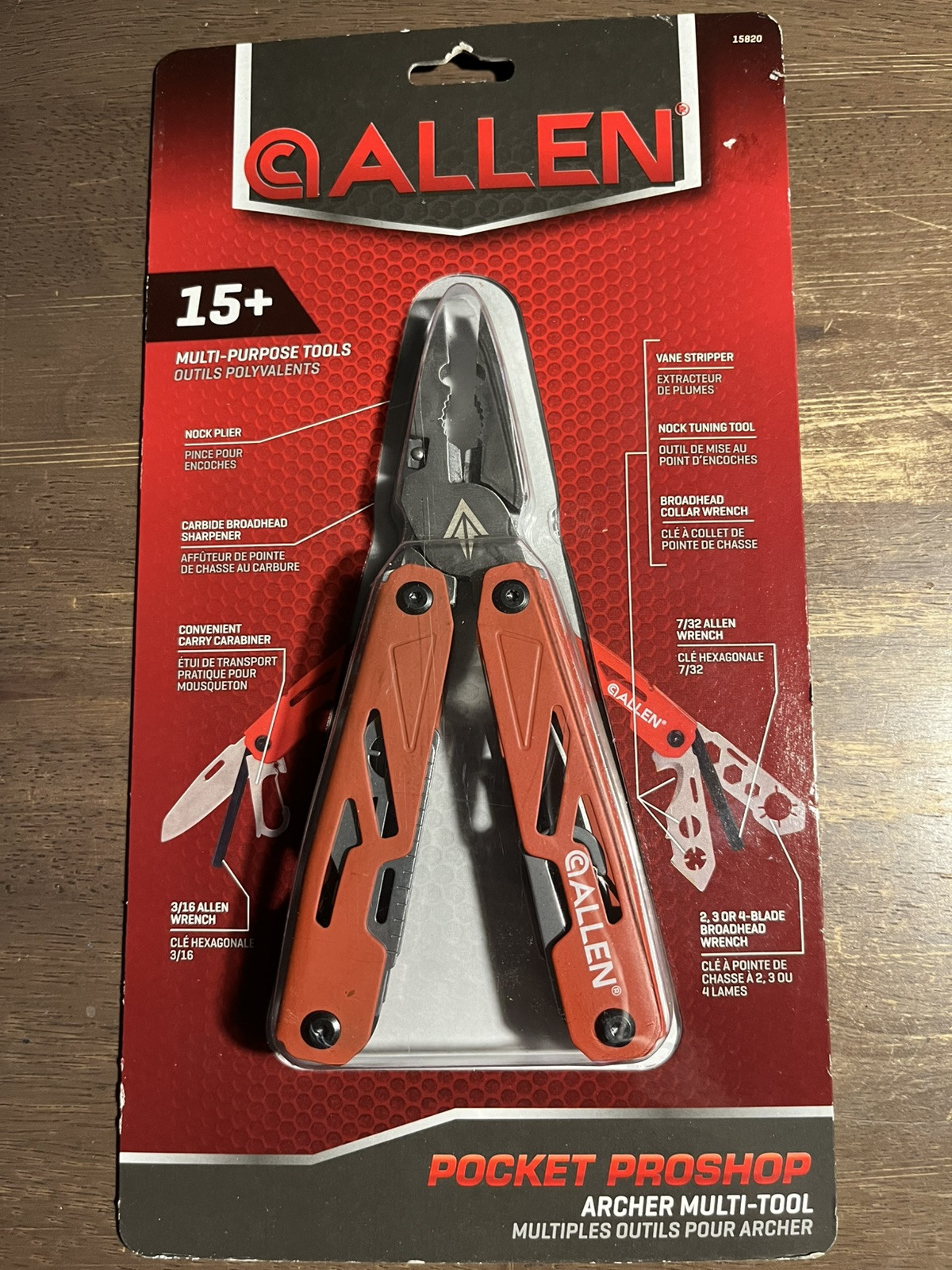Allen Pocket Proshop Archer Multi-tool