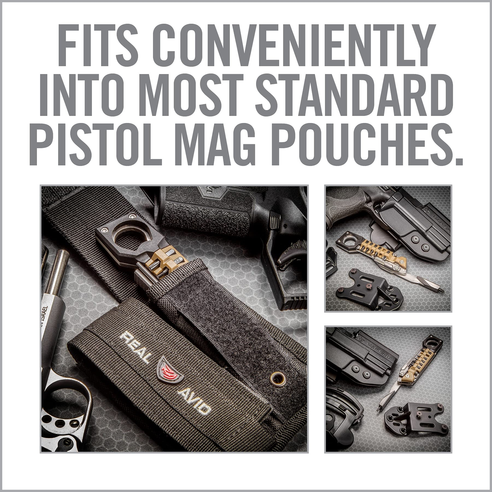 19 in 1 Pistol Tool Multitool Kit for Tactical Mag Accessories and Repairs