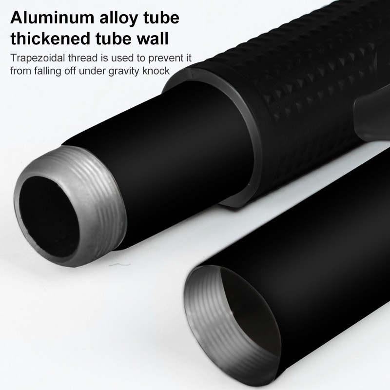 Pala plegable portátil multifunción para acampar, pala de supervivencia (negro)