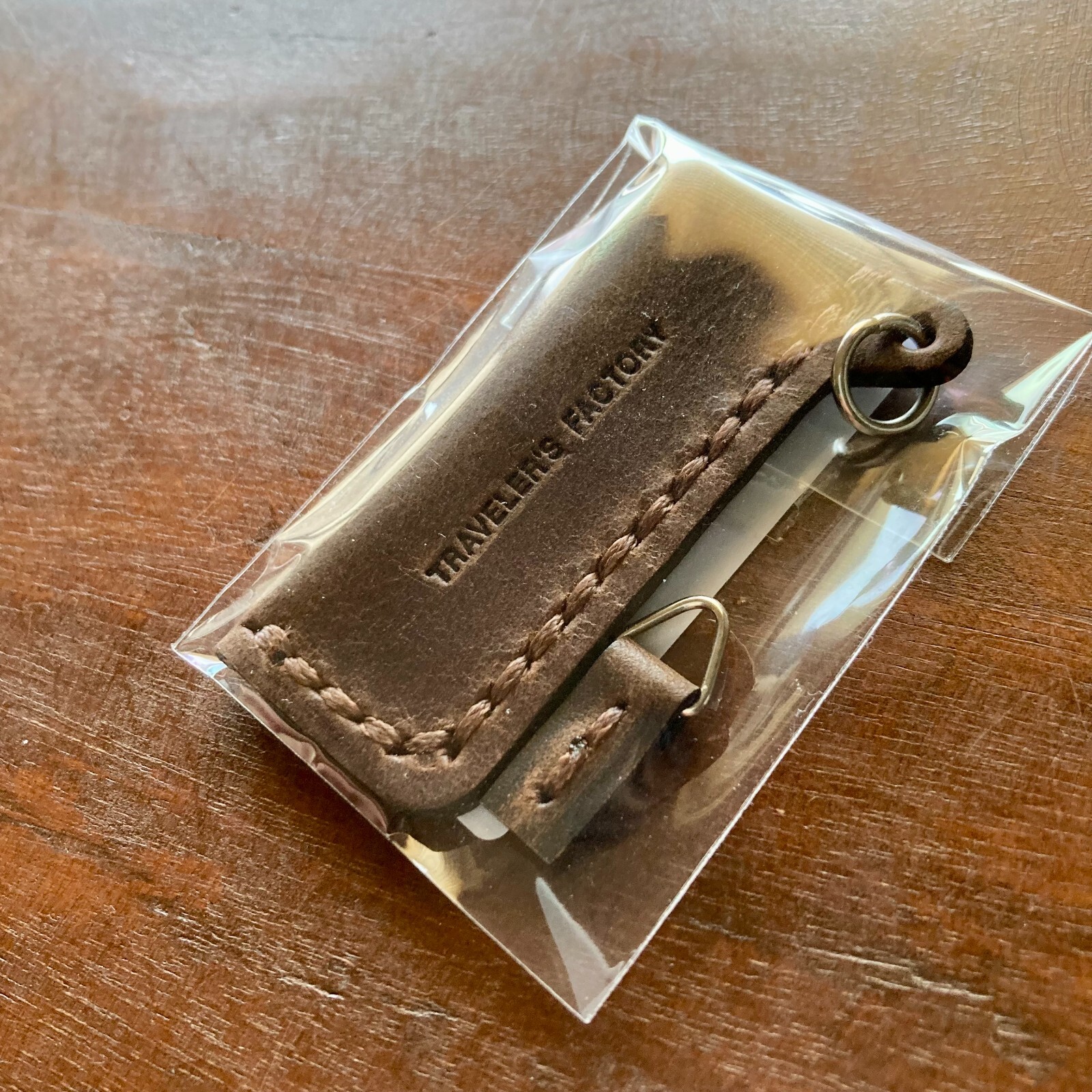 TRAVELER’S Factory Leather Case for VICTORINOX Classic SD Brown Cowhide