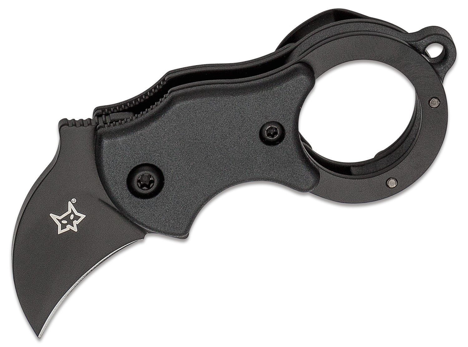 FOX KNIVES Mini-KA Folding FX-535 B Knife 1″ Blackout
