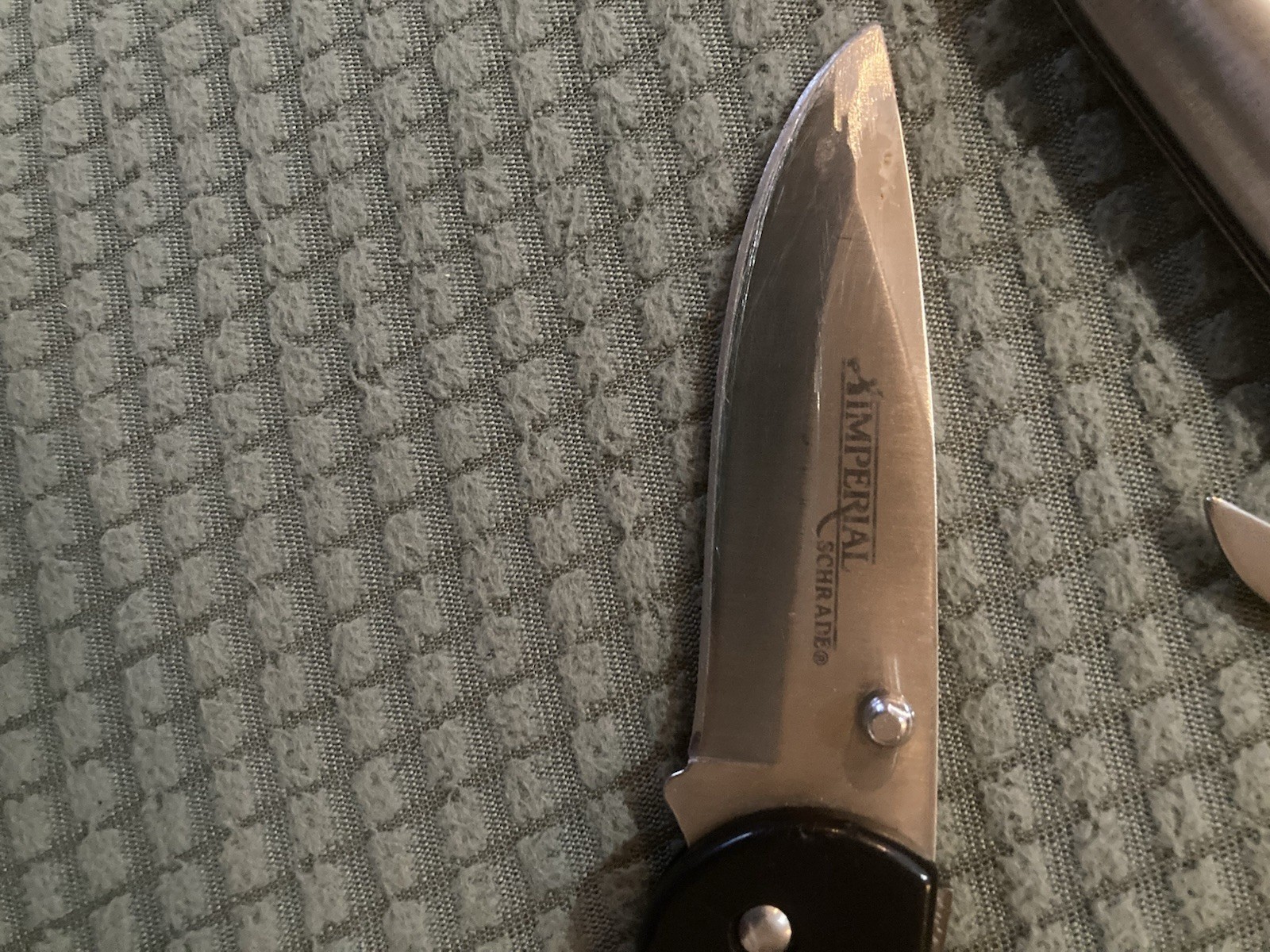 Two Pocketknives, One Multifunction With Seven Tools & One Imperial Schrade