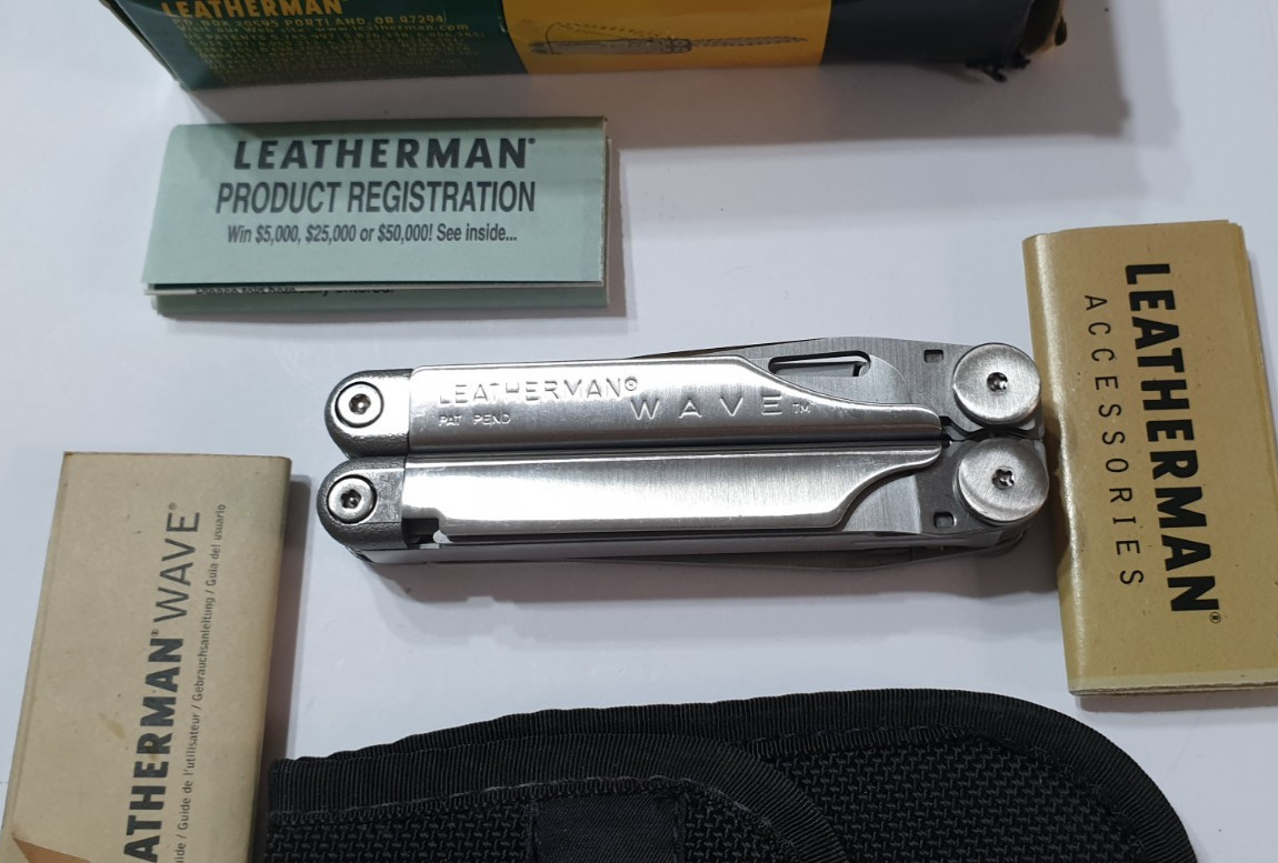🔥🔥 Leatherman Original Wave OG New Retired Very Rare Box Collectable Pat Pend