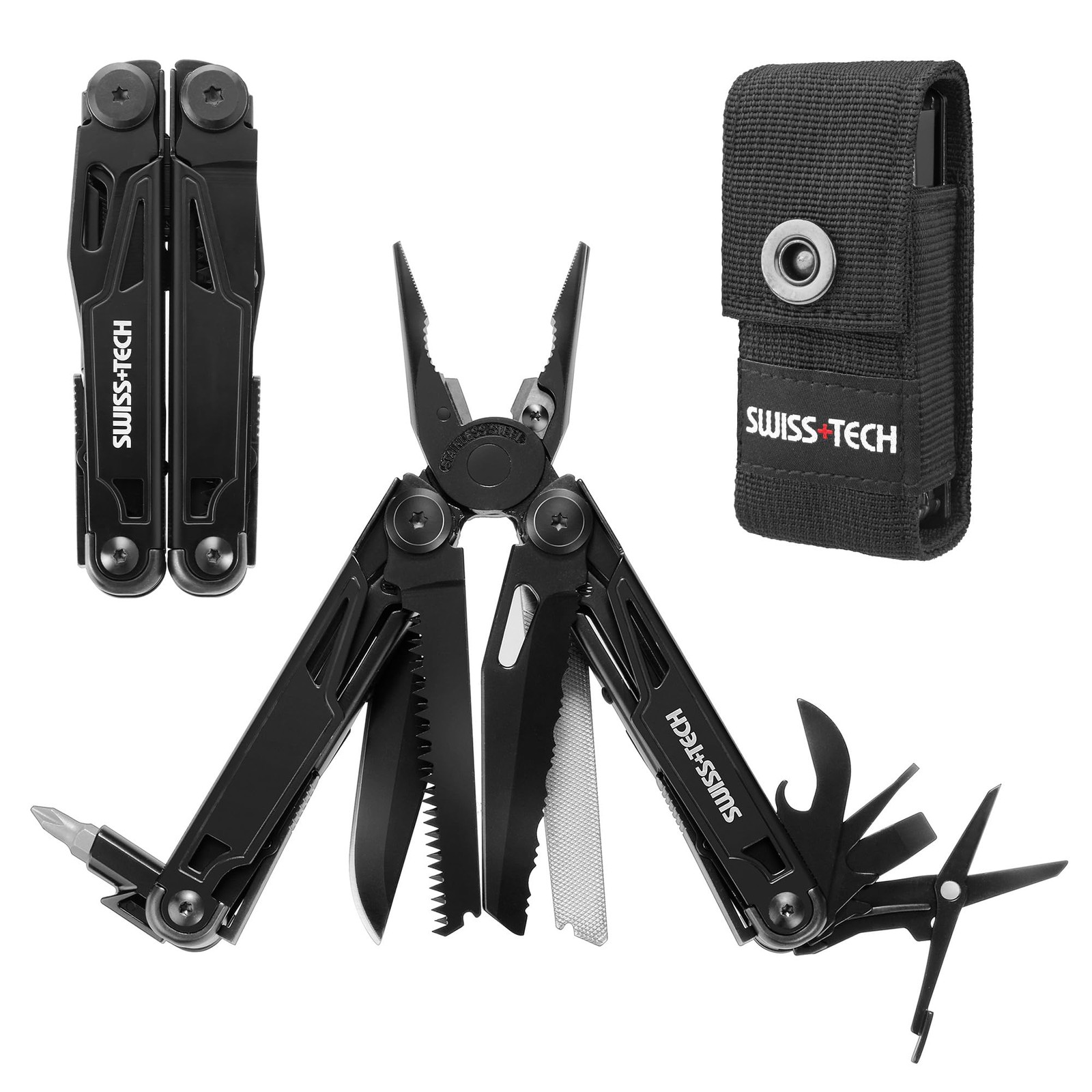 Multi Function Pliers 16in1, Folding Multi Tool Tool Multifunctional Pliers,…