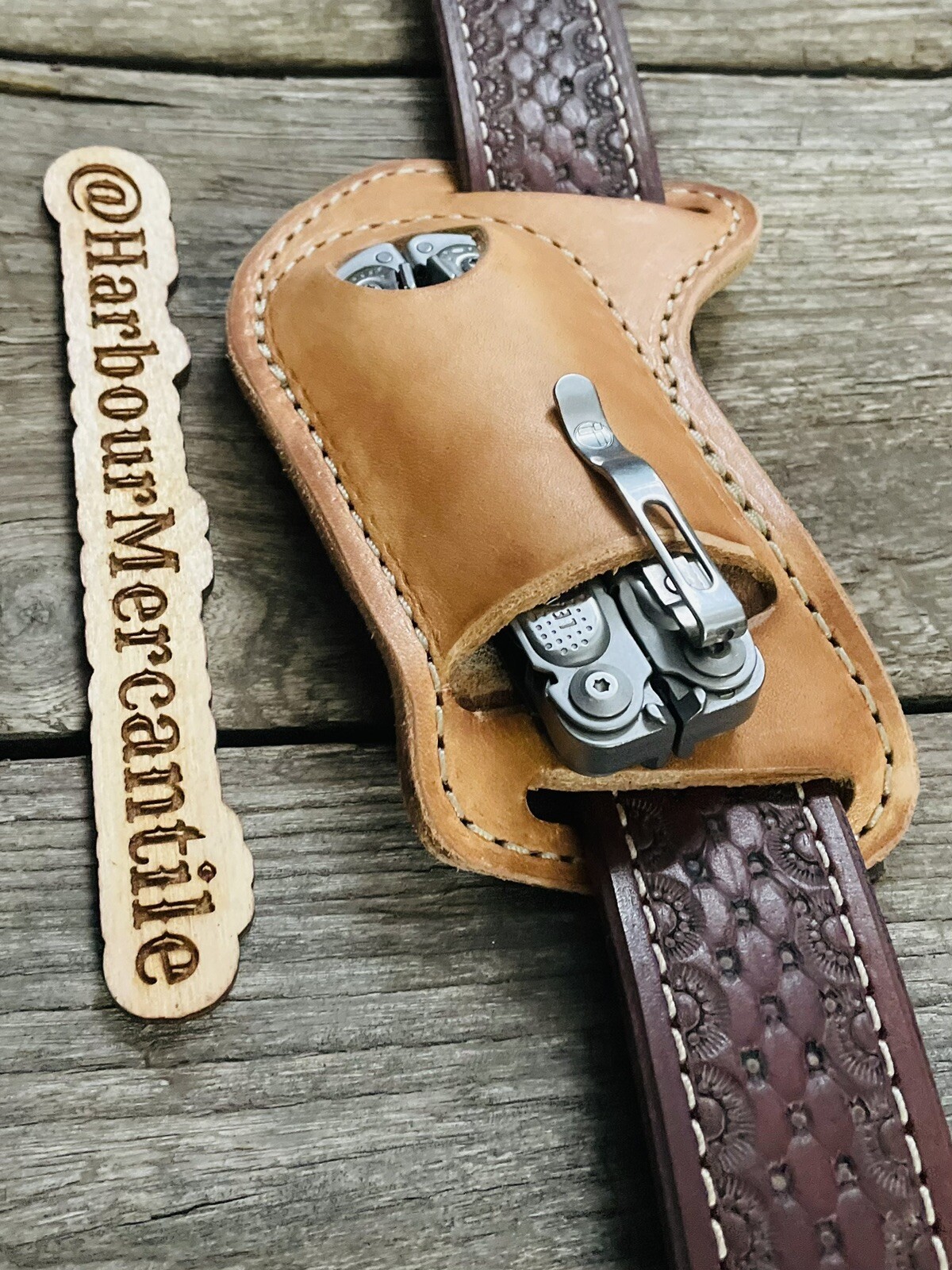 Belt Organizer Multitool Leather Sheath Leatherman Sheath Deluxe Made In USA