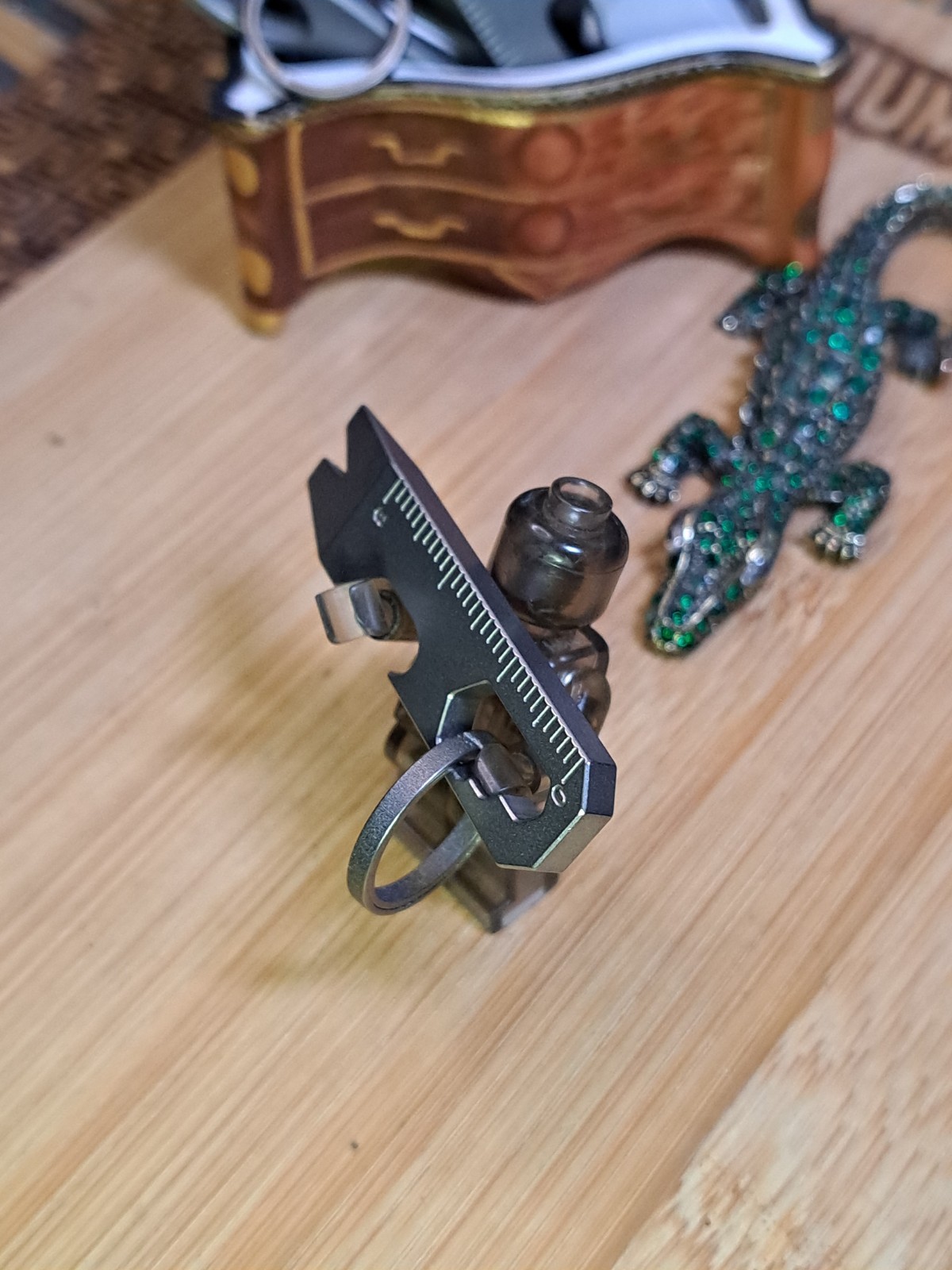 MINIMALIST EDC TITANIUM KEYCHAIN MULTI-TOOL BOTTLE OPENER