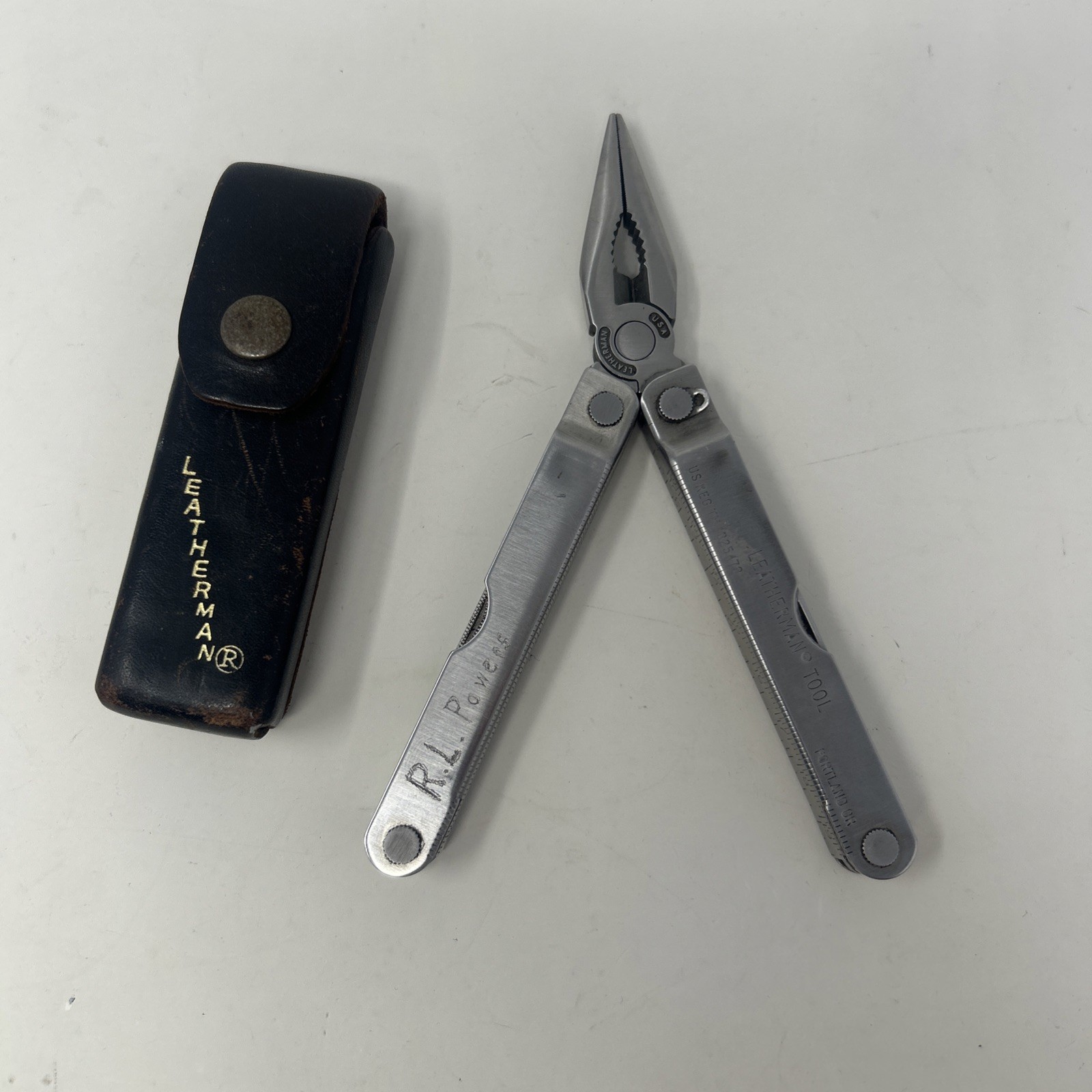 Vintage Original Leatherman PST Multi-Tool Portland OR MADE IN USA w/Case