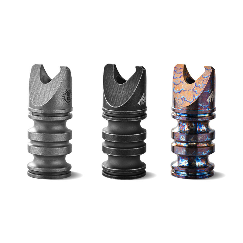 Titanium Multi Tool Bottle Opener Paracord Pendant Knife Bead Wrench Outdoor EDC