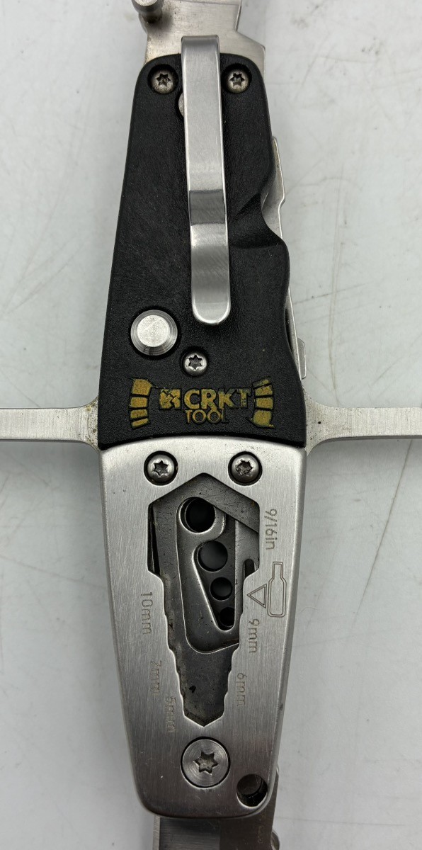 CRKT FOLDING BLADE MULTI TOOL 9300 FLAT HEAD PHILLIPS HEAD (CP2016022)