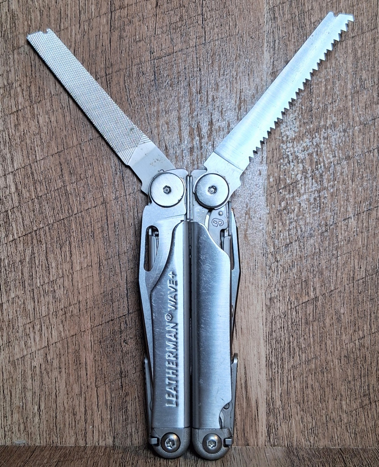 Leatherman Wave + Plus MultiTool Silver Cleane/Oiled, Great Condition FAST SHIP
