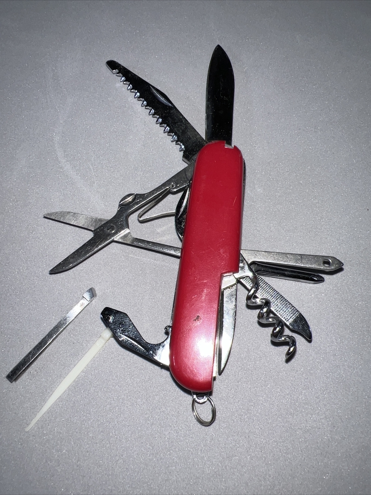 multi tool Folding Pocket Knife 12 Piece Utility Complete EDC Camping Hiking