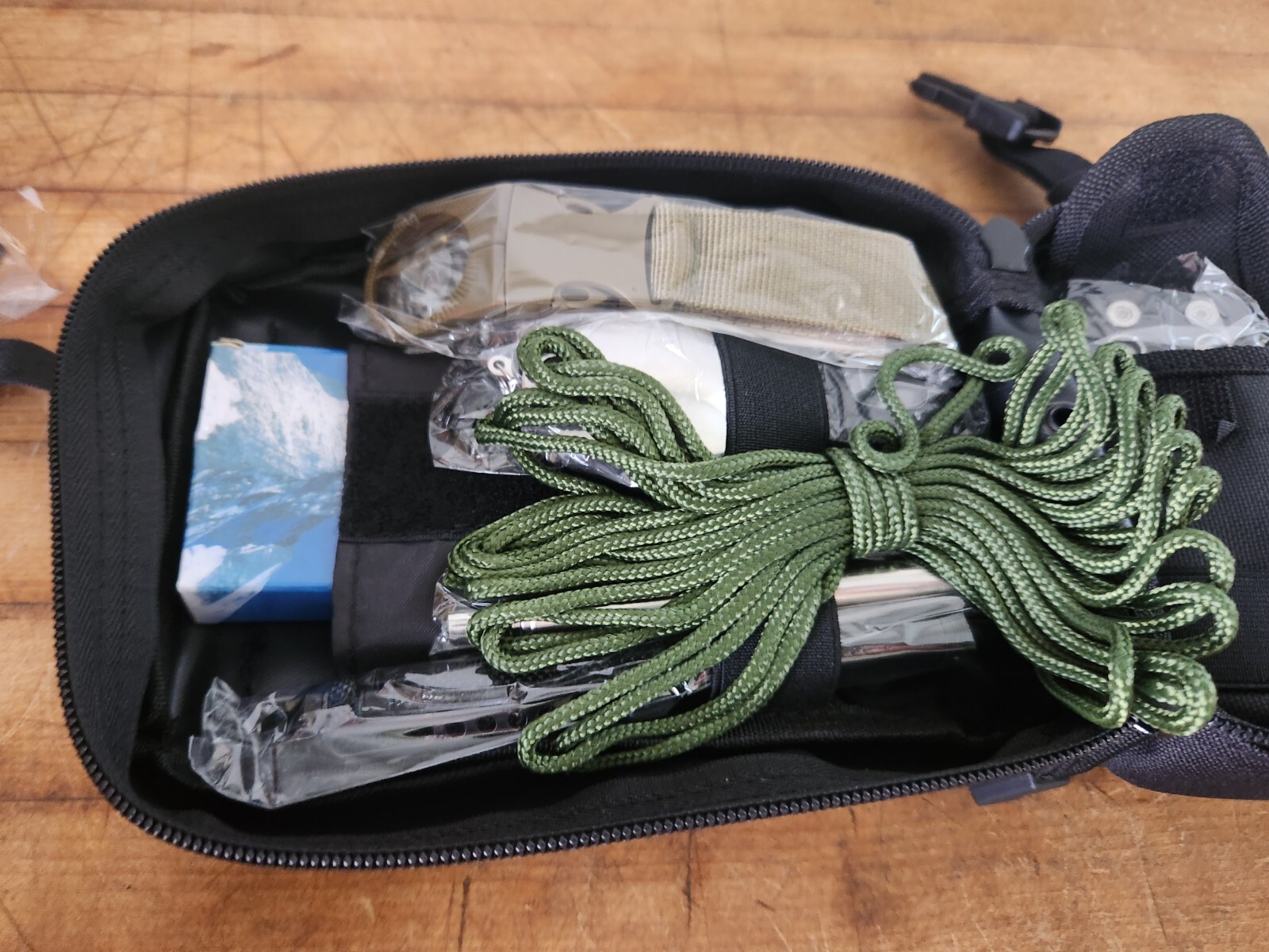 200Pcs Professional Emergency Survival First Aid SOS Kit for Camping Adventures