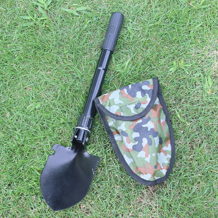 Folding Camping Shovel Survival Emergency Outdoor Tool Military Garden Spade