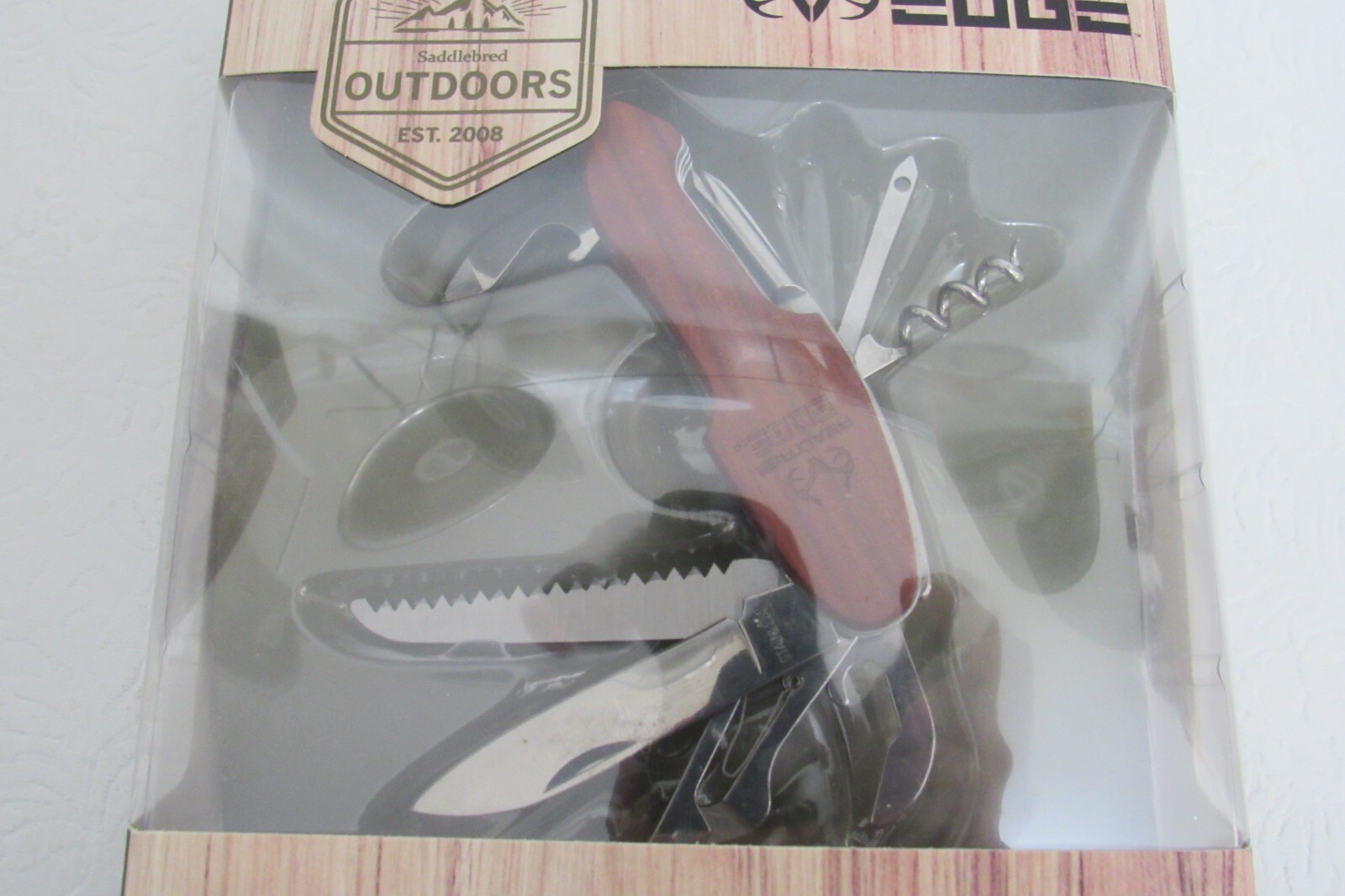 Saddlebred Outdoors Deluxe Tool Real Tree 10 Tools In 1 Multi Tool Realtree Edge