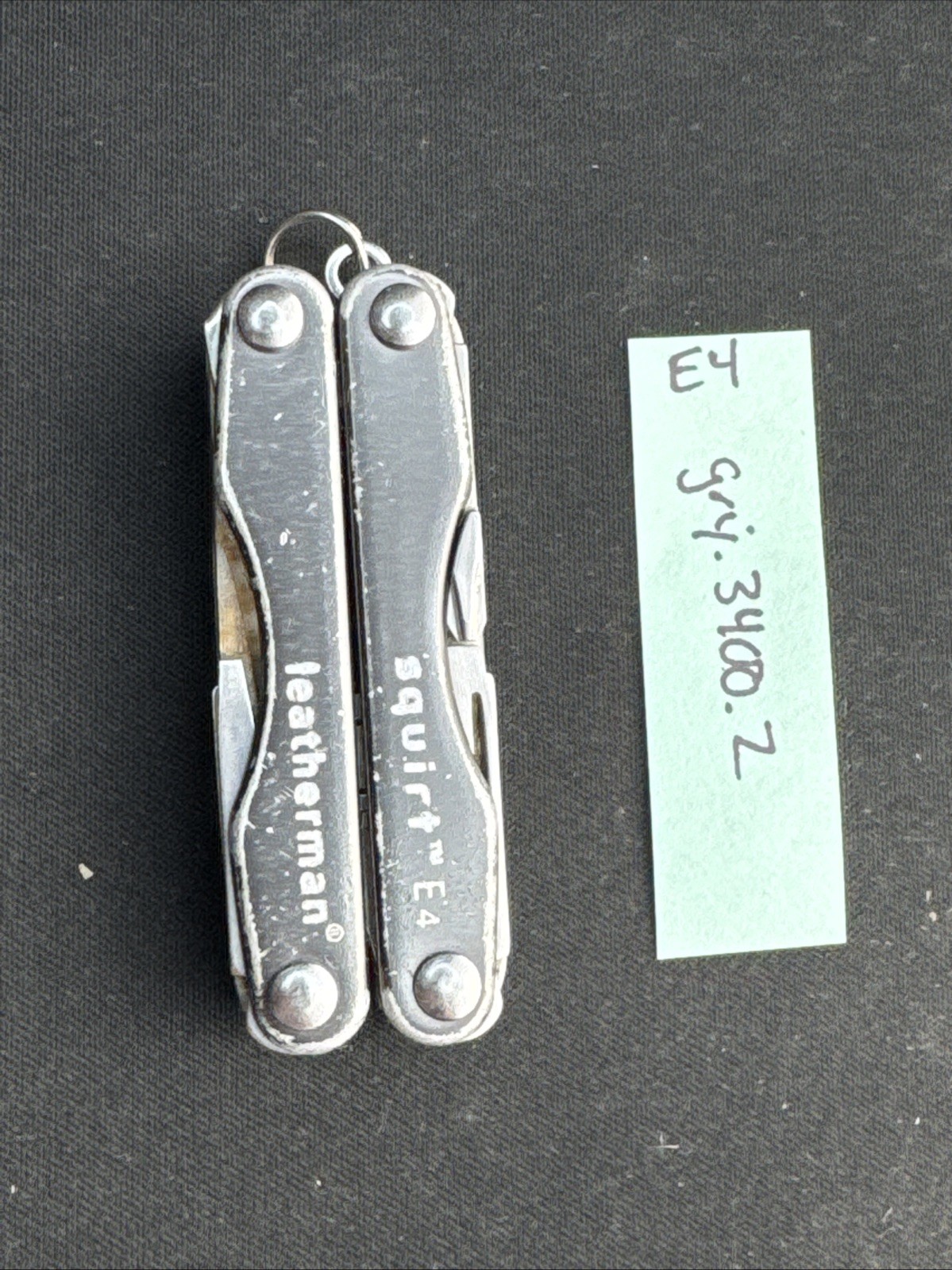 Leatherman Squirt E4 Multi-Tool w/Wire Strippers Gray 3400.2