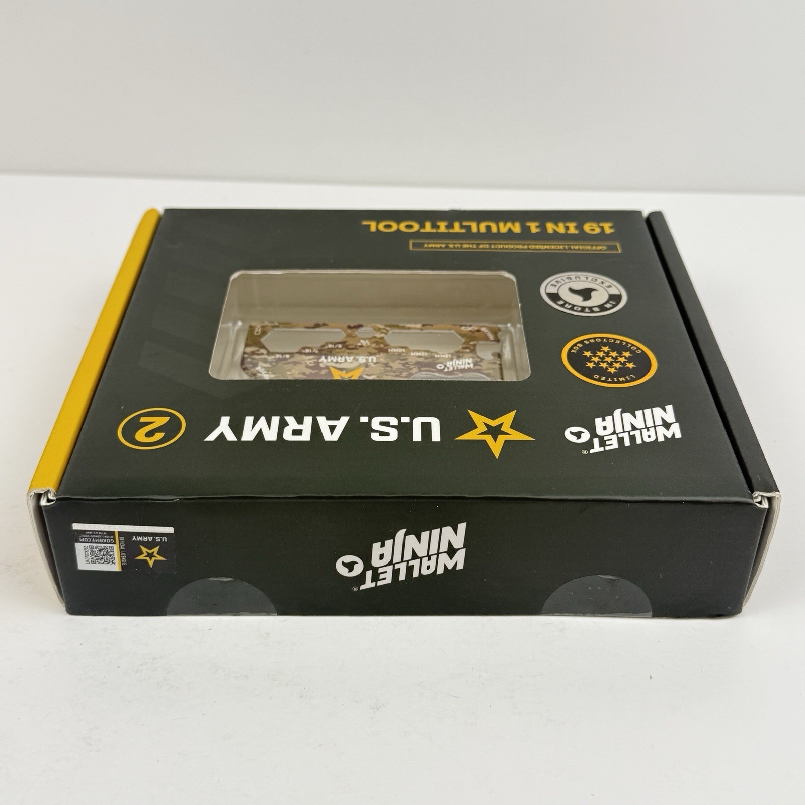U.S. Army Wallet Ninja 19-in-1 MultiTool Licensed US Army TSA Approved Limited