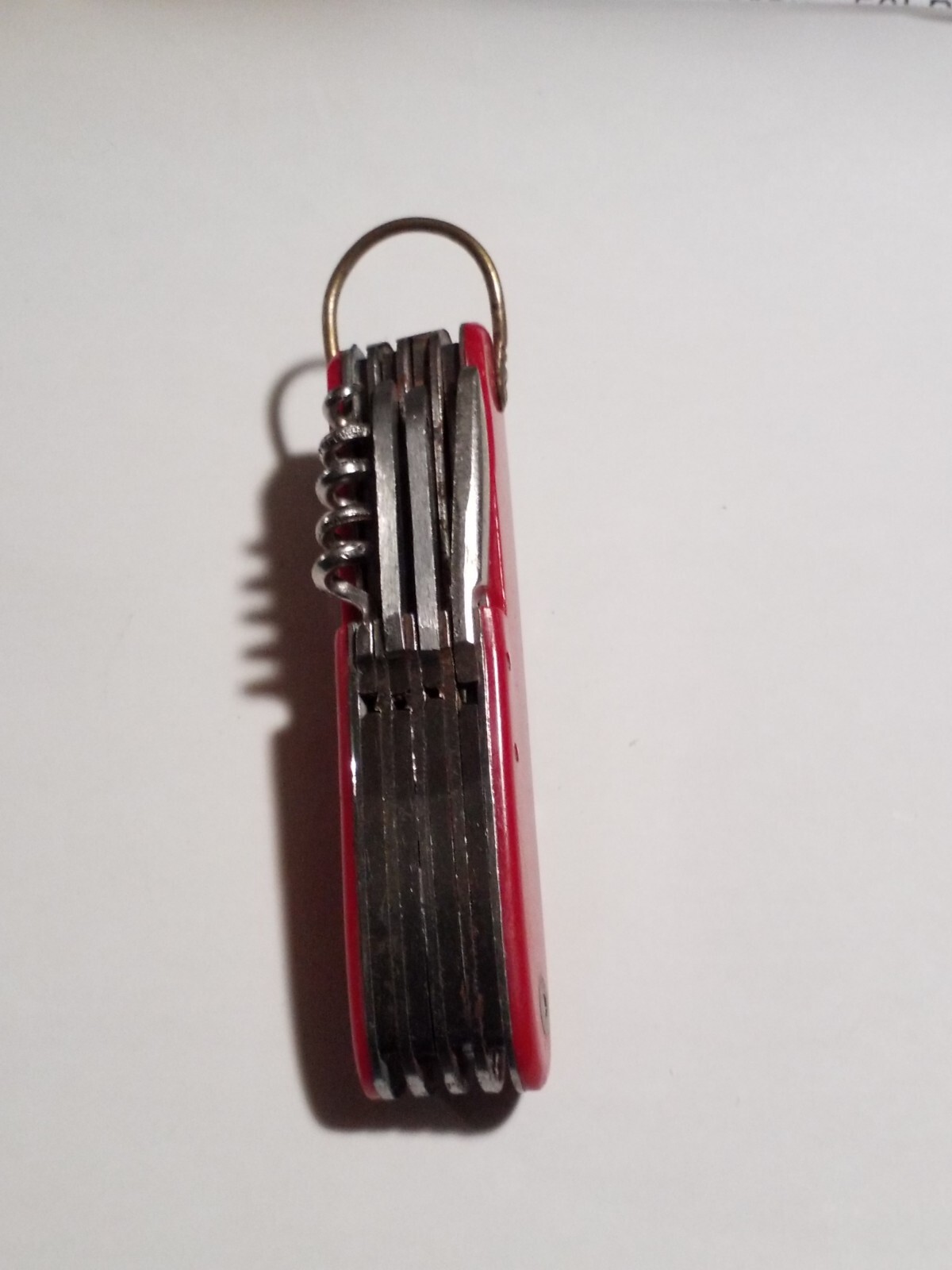 Heavy-duty Vintage 11pc. Multi-tool Stainless Steel Tools/ Folding Pocket Knifes