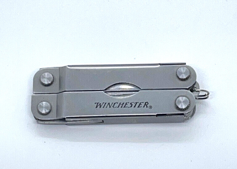 Winchester Mini Multi-Tool Silver Scissors Knife Keychain Carry EDC