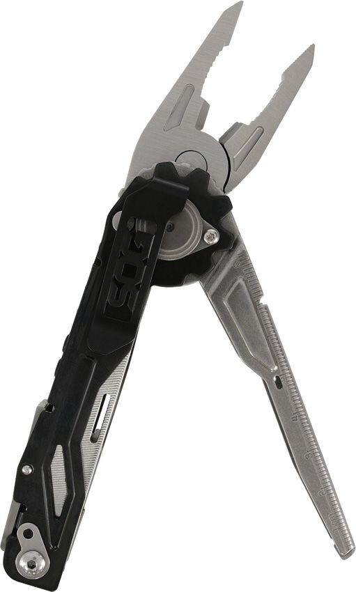 SOG Switchplier Multi Tool Several Essential Tools w/ Black Stainless Handles