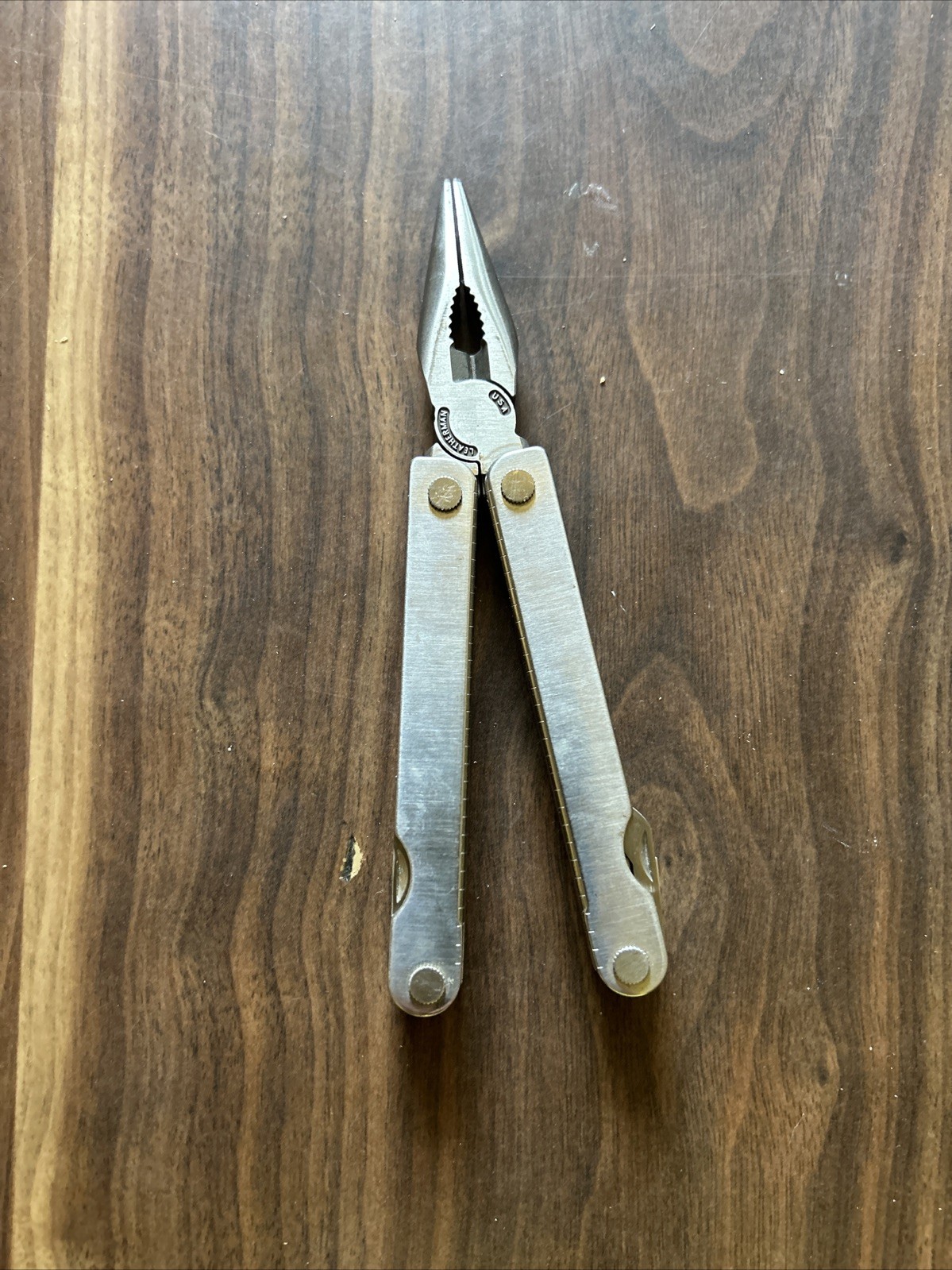Vintage Original Leatherman knife Multi Tool Portland OR 0395 W/ SHEATH