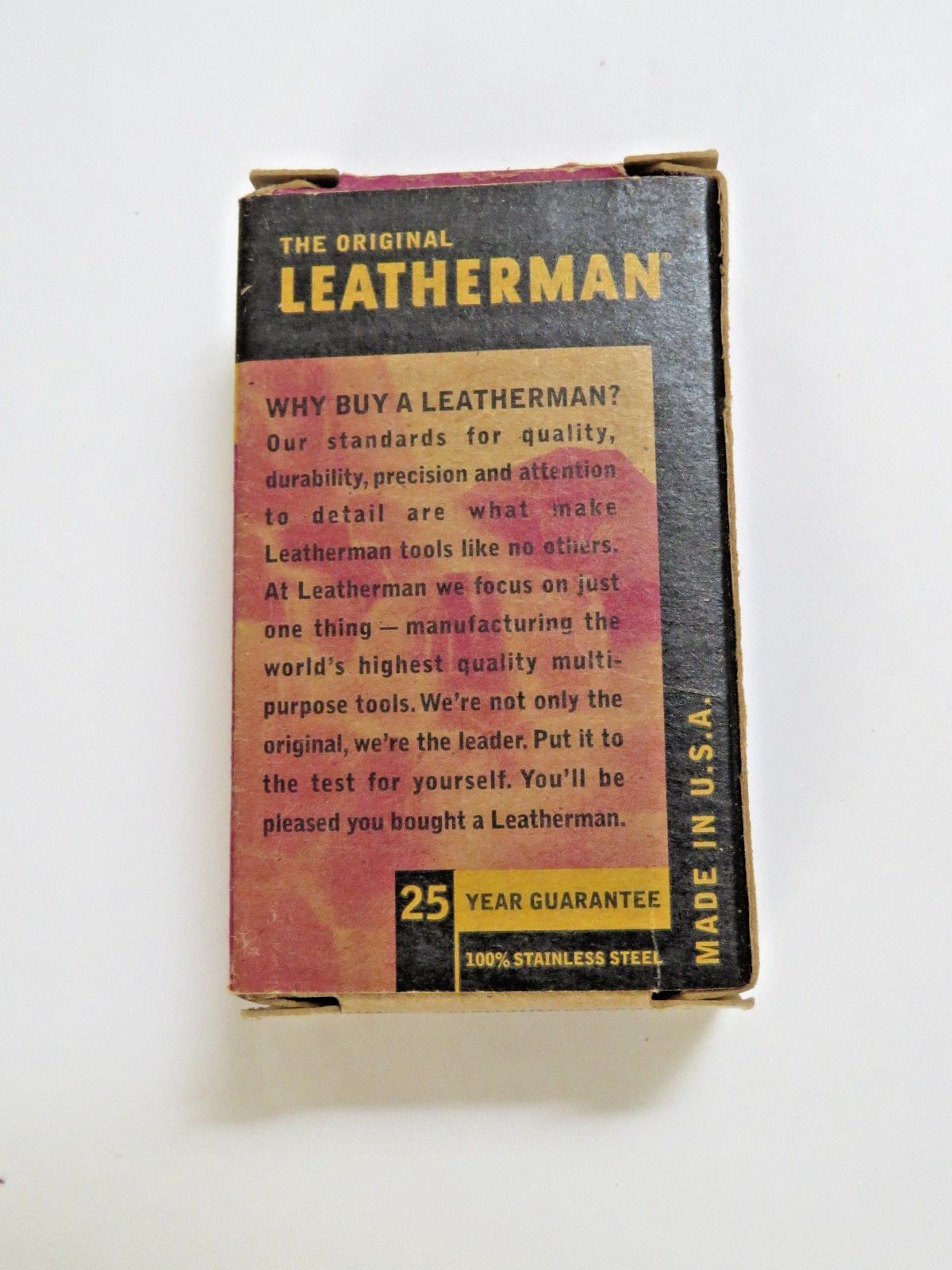 Vintage New in Box 1998 Leatherman Micra Multi-tool Made in the USA Great Gift!