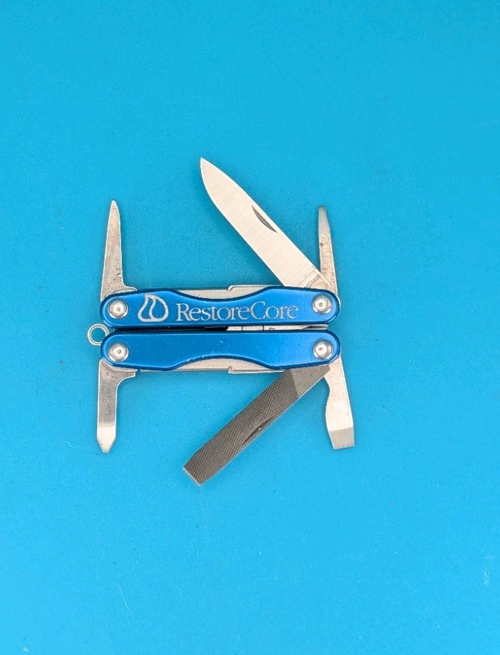 Leatherman Squirt P4 Multi-Tool, Key Ring, Retired! *RESTORECORE*