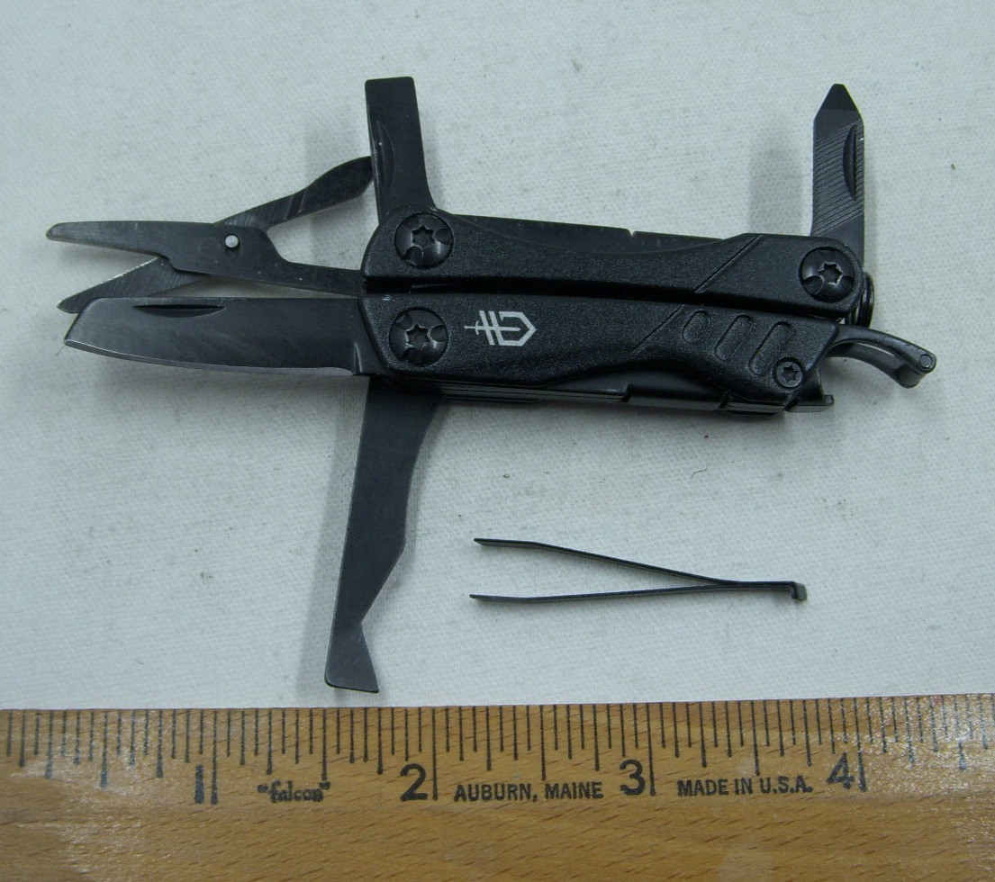 Gerber Dime 4660524D1 Black 11 Function Multi Tool