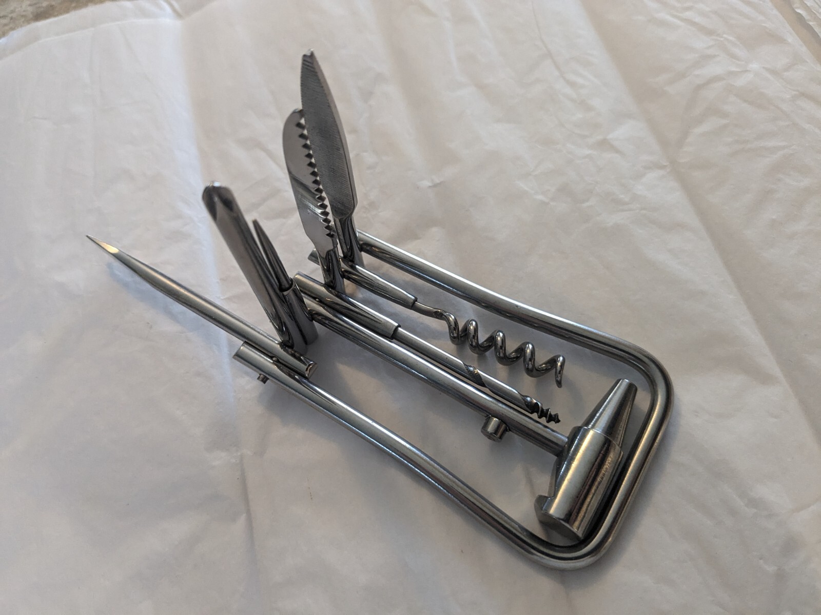 Discontinued Byrd Knife BY13 8-Tool Harp Multitool By Spyderco NIB