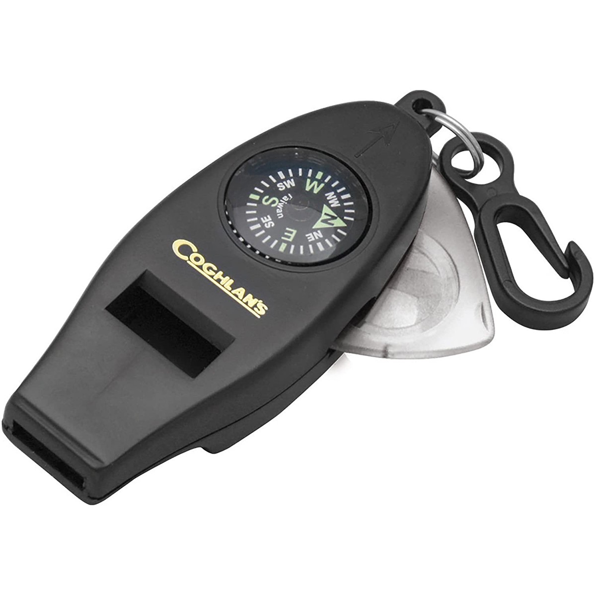 Coghlan’s Four Function Camping Emergency Whistle Compass Thermometer Magnifier