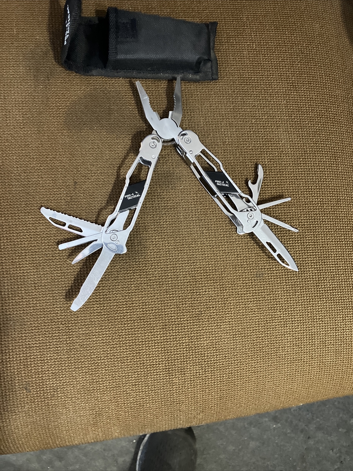 Pro-Tactical 12 In 1 Multi-tool Pliers/nylon Sheath New No Box