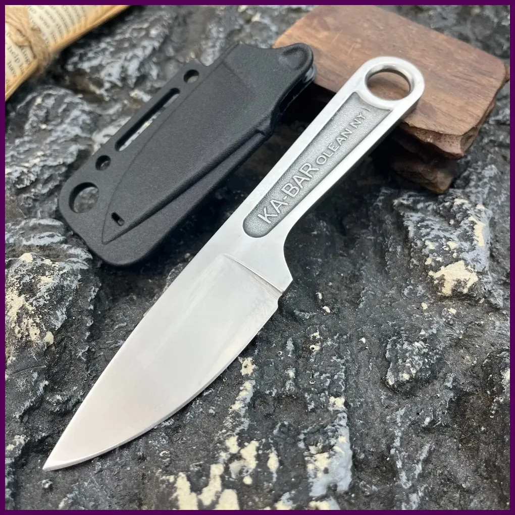 1119 Wrench-Style Outdoor Camping Knife 5Cr13MoV Steel Monoblock Blade Ideal for