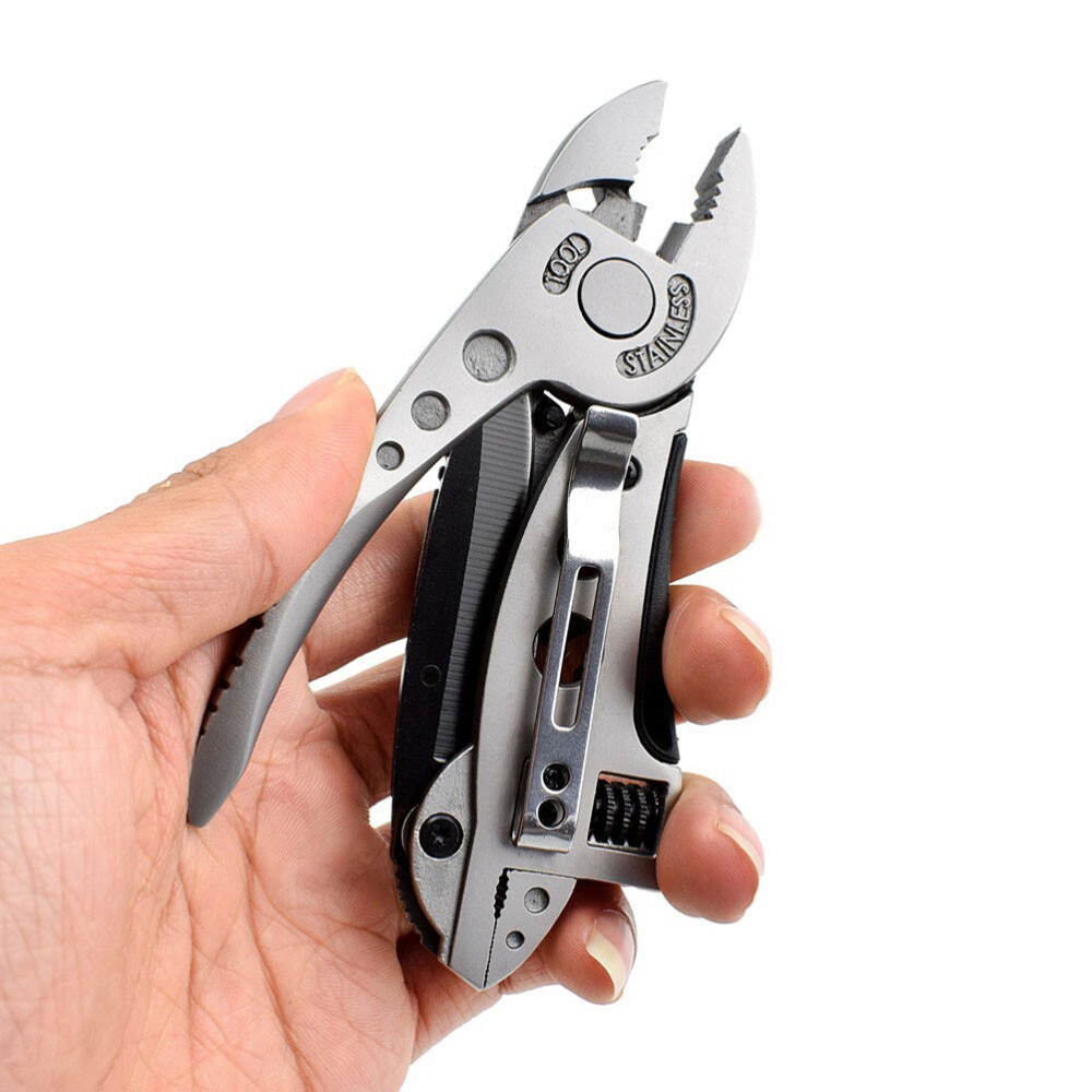 Folding Multi tool Knife Multipurpose Outdoor Pocket Pliers Multitool Camping