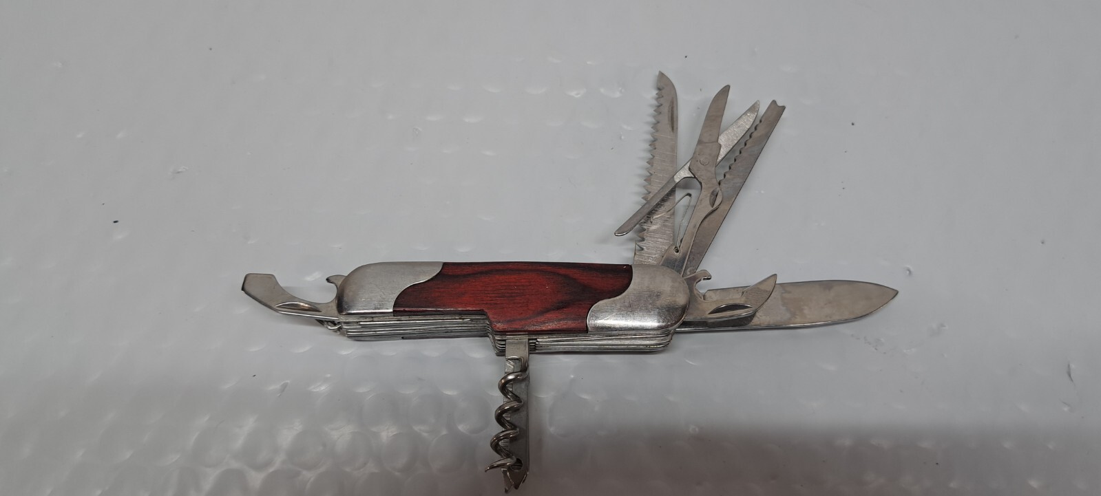 NRA LOGO SS MULTI TOOL WITH 12 TOOLS AND LANYARD LOOP 10/4/1