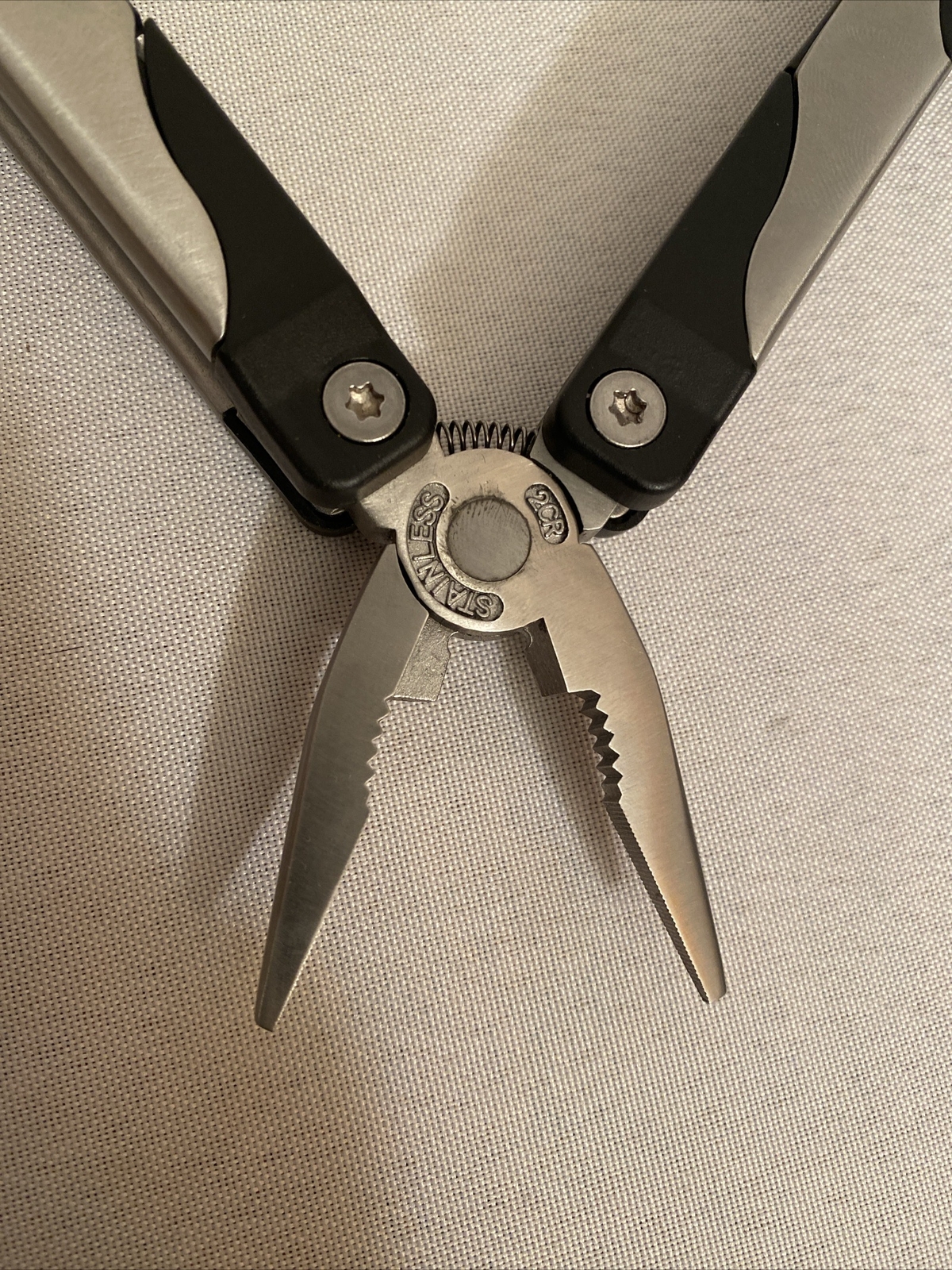 Winchester Multi Tool Stainless Steel 2CR W/ Knife Pliers Opener- Foldable- Case