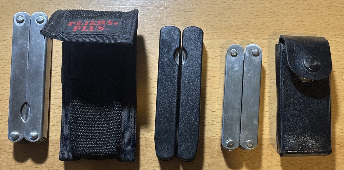 Vintage 3 Stainless Steel Multi Tools
