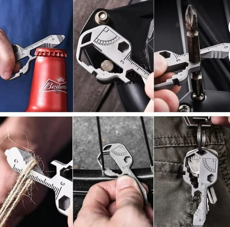 24-In-1 Multifunctional Tool Outdoor Screwdriver Bottle Opener