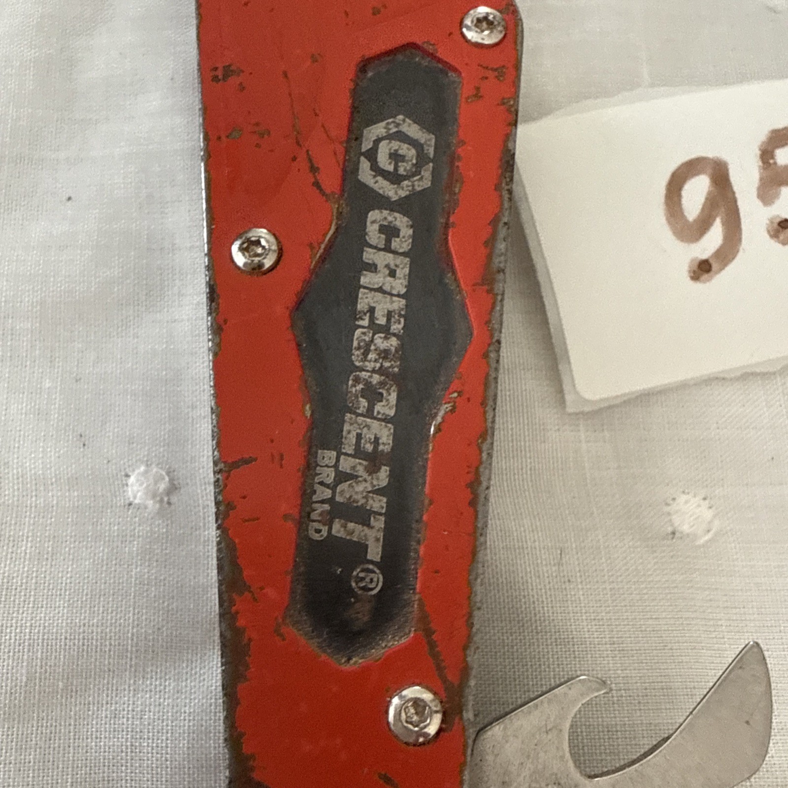 Crescent Folding Multi Tool Knife Wrench 3/8–5/8 9–16mm Red – Used