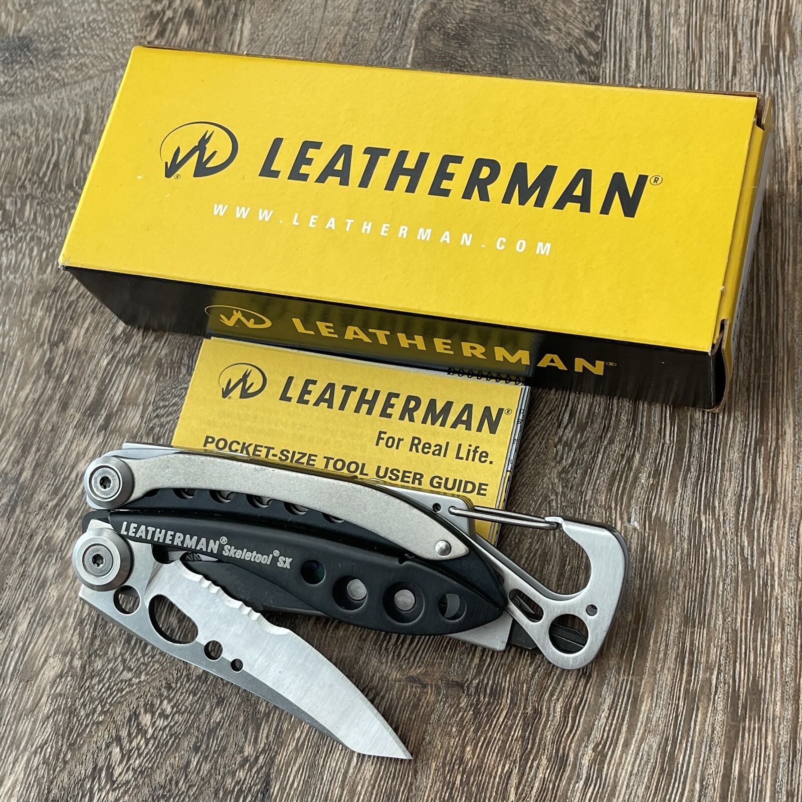 Leatherman Skeletool SX. DLC & Diamond-coated File. Discontinued. New with box