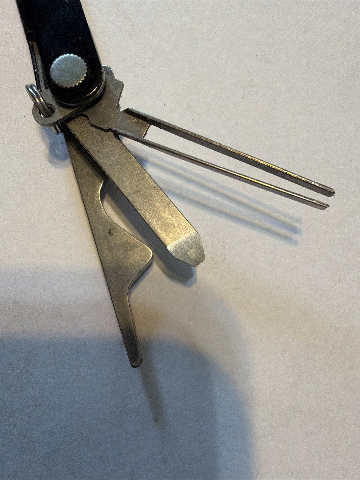 Leatherman Micra Multi-Tool Stainless Steel Blade Knife, Scissors, Key Ring