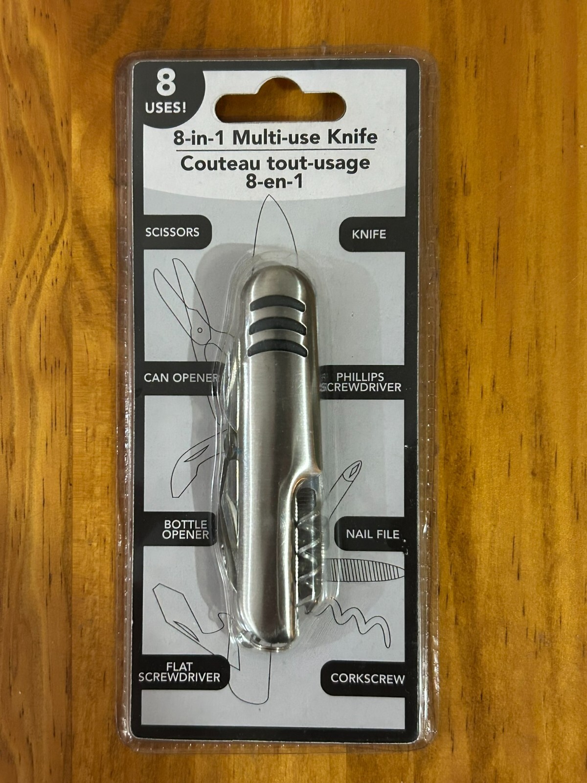 8 in 1 Multi-use knife