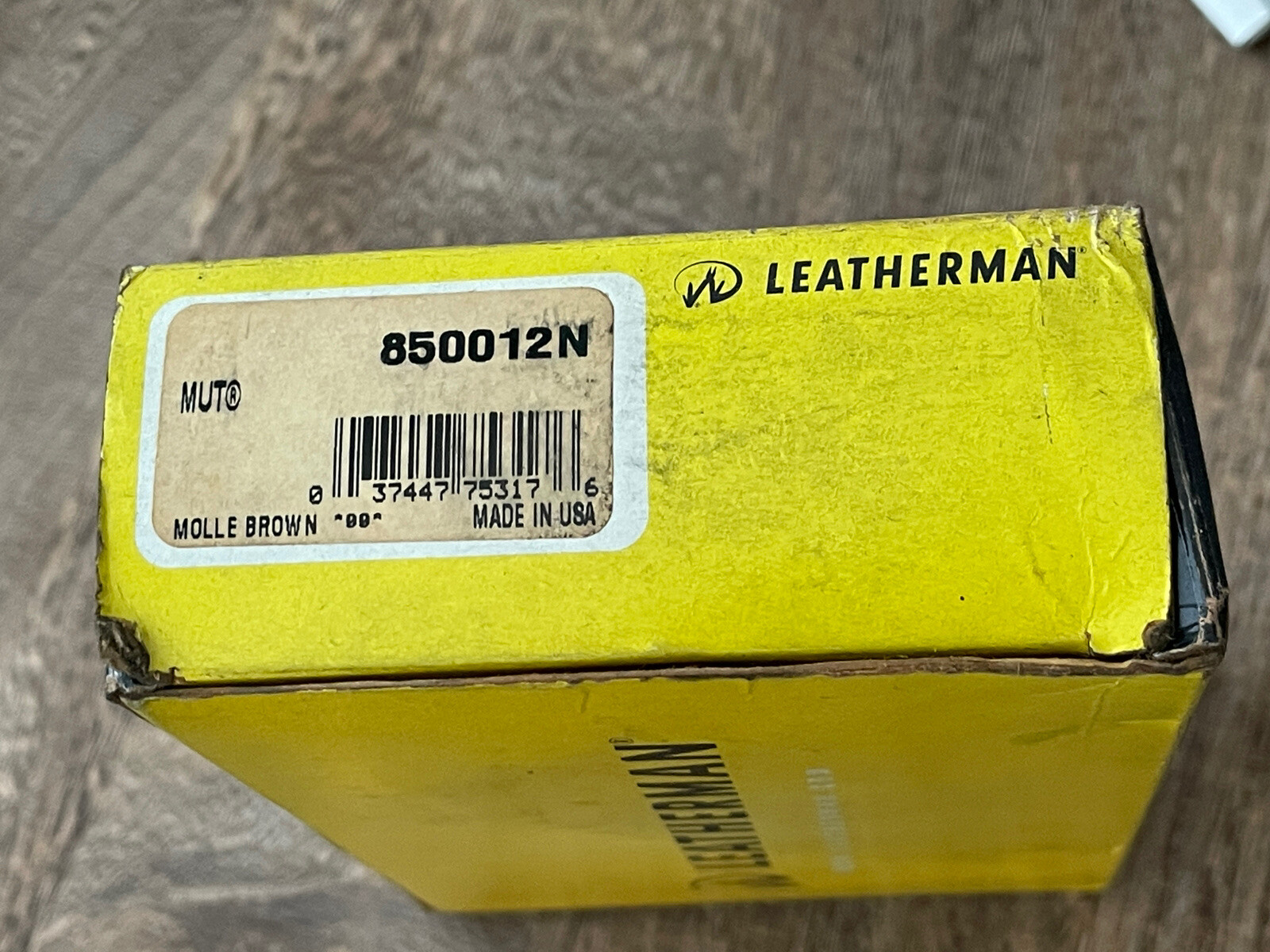 Leatherman MUT w/Titanium Clip multi tool, dark brown molle sheath. Rare 03/2013
