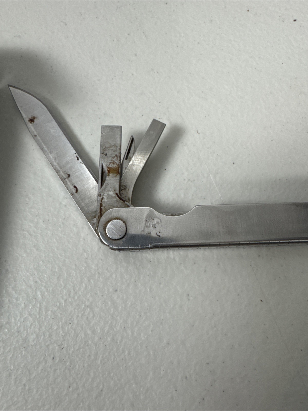 Leatherman Multi-Tool Portland OR TM 1325473 Vintage Pre 1992 & Leather Sheath