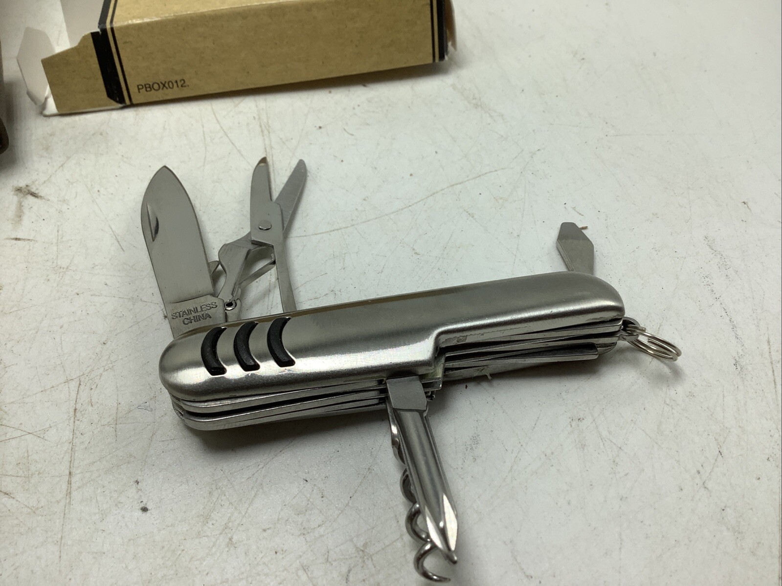 Early Times Multi-Tool Utility Pocket Knife Lot Of 3