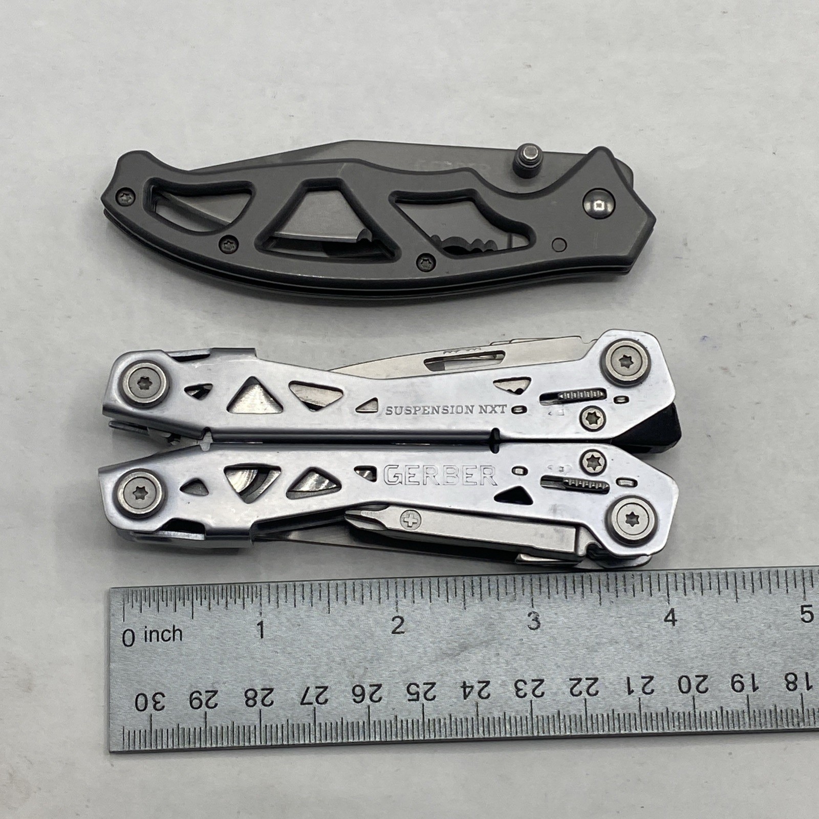 Gerber Suspension NXT & Paraframe I Knife Combo – Silver